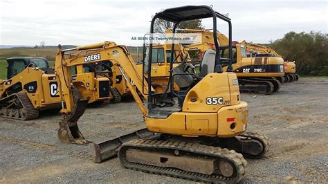 john deere 35c zts mini excavator|john deere zts 35c.